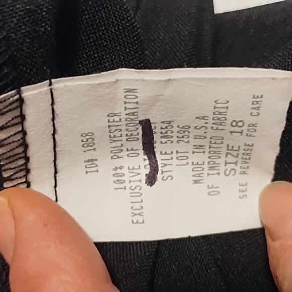 black slacks - Picture 3 of 3